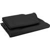 Bepouf - Pouf a Sacco Mega Vuoto 85Øx135H cm 335L 100% Ecopelle Nero no Imbottito, Pouf Poltrona Salotto e Camera da Letto, Sedersi Comodo Lavabile - Poltrona Sacco Anallergica Impermeabile