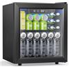 Electactic Mini frigorifero da 55 lattine, refrigeratore per bevande, frigorifero da 1,3 piedi cubi, frigorifero per bevande per birra, bibite, vino, controllo digitale della temperatura domestica,