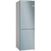 Bosch Elettrodomestici, Serie 4, Frigo-congelatore combinato da libero posizionamento, 186 x 60 cm, Inox look KGN362LDF