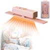 MeLtor Mini Asciugatrice, 400 W, Temperatura Costante 80 ℃, Bassa Rumorosità Stendibiancheria Elettrico, Per Appartamenti Rv Travel, Dormitori,Pink