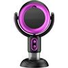 Zephylix Cappa portatile da cucina, regolabile, per cucina, ventola di scarico portatile per barbecue, hot pot e camper (viola)