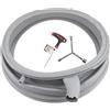 TYJNVXNX Guarnizione di ricambio for porta del cestello della lavatrice a carica frontale compatibile con Siemens Bosch for i modelli della serie IQ300 IQ500.(3)