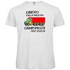 Handmade Maglietta Uomo T-shirt A12-Camionista per scelta