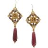 tizianat: gemstone, pearls and beads han Orecchini Donna con Pietra Gioielli Unici Fatti a Mano