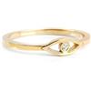 Elegant Jewel Box - Takis Pavlopoulos & Elegant jewel box Evil eye ring in solid gold 9k, 14k, and 18k, Evil eye jewelry, Solid gold Good Luck ring with a diamond, stacking band, RN455