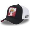 Capslab Rufy One Piece Nero Bianco Berretto Regolabile con Snapback