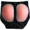 Generic Mutandine Imbottite in Silicone per la Biancheria Intima per rinforzare i Glutei in Silicone 300G per Le Donne Culotte Coton Femme Short Minceur Femme Cellulite (Black, S)
