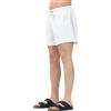 EA7 Shorts Mare Bianco da Uomo con Stampa Logo L