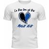 Generico T-Shirt Maglia Bianca La dea tra Gli dei Mola Mia per Tifosi Atalanta Calcio celebrativa Champions League 2019-2020 Stampata Direttamente su Tessuto (XS)