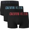 Calvin Klein Trunk 3Pk 4W8 - Black W Ombre Blue Logo Blac Medium