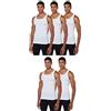 Hanes Ultimate Men's 5-Pack ComfortBlend Tank with FreshIQ, White, X-Large
