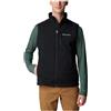 Columbia Gilet Softshell Ascender da uomo, Nero, M, Nero, M