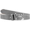 LEONARDO VERRELLI Cintura uomo in pelle accorciabile grigio 90-140 cm 3100111, grigio., 55W / 61L