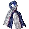 Posh Gear Donna Uomo sciarpa di seta Marinseta, chiaro blu 100% Seta