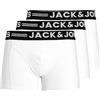 Jack & Jones Pantaloncini da Uomo, Confezione da 7, Bianco, L