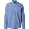 NORTH SAILS Camicia Uomo in Popeline di Cotone Organico Stampato con Logo Ricamato