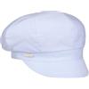 Seeberger Berretto Newsboy Chambry Donna - Estivo Cappellino da con Visiera, Fodera Estate Primavera/Estate - Taglia Unica Beige Chiaro