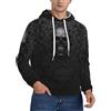 DFEPFKGOKL Felpa con cappuccio da uomo in stile gotico con teschio, con grandi tasche, a maniche lunghe, grafica 3D, casual, vestibilità larga, felpe con cappuccio per uomo, 3D, 4XL
