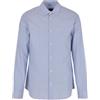Armani Exchange Maglietta da Uomo Digital Desert, Double Line, Blue, XXL, Blu Navy, XXL