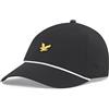 Lyle & Scott Uomo Berretto da Golf Nero Corvino Taglia Unica