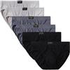 Avfora Mutande Uomo 6 Pezzi Taglie Forti Slip da Uomo Slip A Triangolo Cotone Traspirante 6XL 7XL 8XL,06,8XL