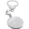 Cavaliere Gioielli Portachiave Personalizzato Argento 925 Made in Italy Personalizzabile Uomo Donna Dedica Incisione Ricordo Mamma Papà Famiglia