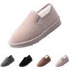 Generic Mini stivali invernali da donna con calda imbottitura, stivali da neve da uomo, classici stivaletti invernali, comodi, bianco, 44