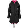 Generisch Parka antipioggia da donna, foderata, giacca invernale calda, impermeabile, per le mezze stagioni, autunno, inverno, giacca softshell durevole, con cappuccio, per le mezze stagioni, per le