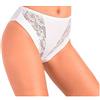 JADEA Slip Donna 6 Pezzi Cotone BIELASTICO Art. 788 Slip Midi (6 Pezzi Bianco, 4-L)