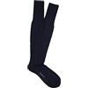 PEROFIL Calza Lunga in Filo di Scozia VPRC00323, BLU, 43-44