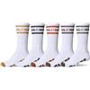 Globe Tilt Hi Crew Long Socks 5 Pairs EU 39-44 1/2