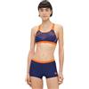 ARENA Costume Bikini 2 Pezzi A Fascia Donna Piscina Nuoto Proposal Blu Arancio Taglia 40 ITA