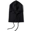 YUONNY 100% Cashmere Sciarpa con Cappuccio a Maglia per Donna Uomo, Inverno Morbido Caldo Beanie Cappello Sciarpe ad Anello 2-in-1 con Coulisse, Moda Passamontagna Cappello Earflap Scaldacollo Coffee F