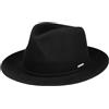 Stetson Maysville Cappello Fedora Bogart Feltro di Lana Asahi Guard Fascia in Feltro Uomo Autunno Inverno