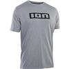 ION Logo Dr - Maglietta da Ciclismo Corta, Colore: Grigio Melange, 2022