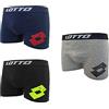 Lotto 6 Boxer Uomo in Cotone Elasticizzati Modelli Assortiti (4/M, LB1011)
