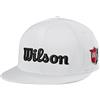 Wilson Golf Tour Flat Brim Hat Cappello, Bianco, Taglia Unica Uomo