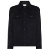 SUN68 Giacca Overshirt in Panno di Lana con Bottoni (Navy Blu) XL