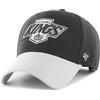 47 Brand NHL Los Angeles Kings cap HVIN-MVPTT08WBV-BKA88, Mens cap with a Visor, Black, One Size EU
