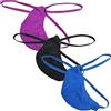Faringoto Perizoma da uomo, sexy a vita bassa, con tasca per rigonfiamento attivo, ultra morbido ed elastico per un movimento confortevole, Confezione da 3., X-Large