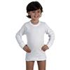 ROSSOPORPORA, 3 Maglie Interne Bimbo Ragazzo a Manica Lunga in Caldo Cotone Bianco. 12 Anni