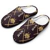 Generic Giappone Samurai Pantofole da uomo in cotone lavabili per casa pantofole indoor outdoor scarpe per uomo, Stile:, 13-14（46-47）