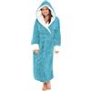 Meaunzyl Accappatoio Donna Spugna Piscina Accappatoio Vestaglie Morbido E Leggero Accappatoio Leggero Curvy Accappatoio Con Tasche Cappuccio E Cintura Accappatoio Asciugamano Da Sauna Per Il Doccia E Bagno