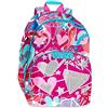 Comix ZAINO SCUOLA ORGANIZZATO BRIGHT SUPERNOVA HEARTS CON LUCI LED