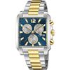 LOTUS Orologio Uomo Analogico Acciaio Inox 316L Multicolore - Quarzo - Cronografo - Vetro Minerale - Impermeabile 5 ATM 18852/6 Special Prices