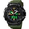 Gosasa Orologio da uomo multifunzione militare S-Shock sportivo LED digitale impermeabile con allarme, Big, Sportivo