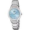 LOTUS Orologio Donna Analogico in Acciaio Inossidabile 316l Argentato | Movimento al Quarzo, Vetro Minerale ad Alta Resistenza, Impermeabile 5 ATM, Special Prices 18910/3