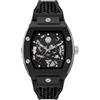 Philipp Plein The Skeleton ECOCERAMIC - Orologio da uomo, analogico, automatico, in silicone