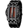 Gosasa Orologio digitale a LED con quadrante grande, data, ora, 3 bar, impermeabile, orologio sportivo da uomo e donna
