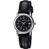 Casio Women's LTPV002L-1B Silver Leather Japanese Quartz Fashion Watch
